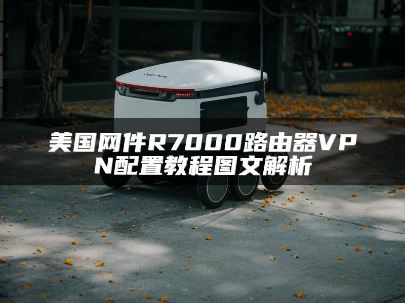 美国网件R7000路由器VPN配置教程图文解析