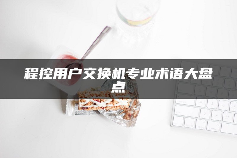 程控用户交换机专业术语大盘点