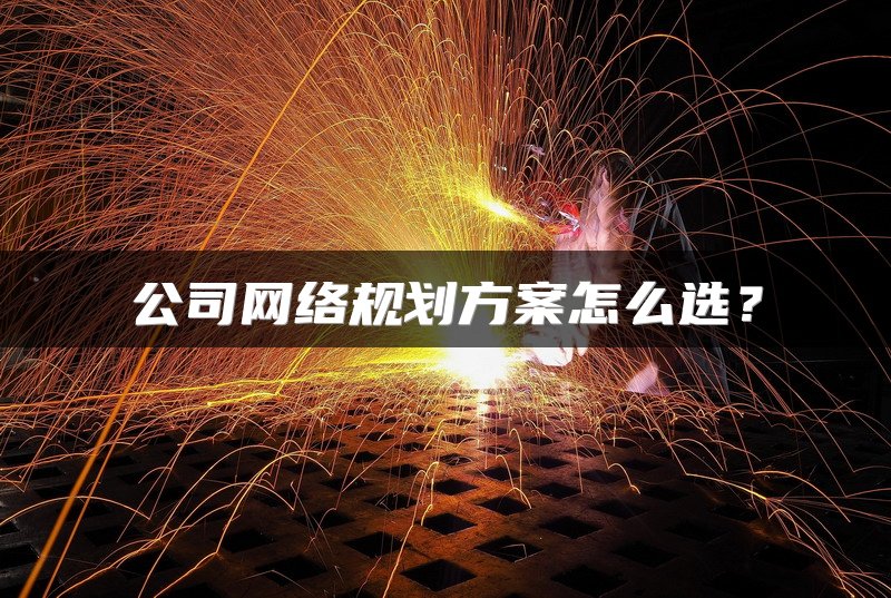 公司网络规划方案怎么选？