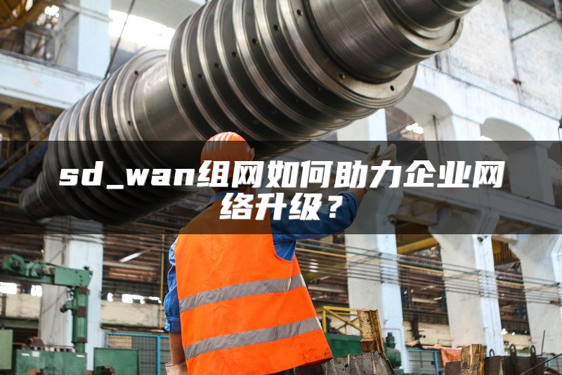 sd_wan组网如何助力企业网络升级？