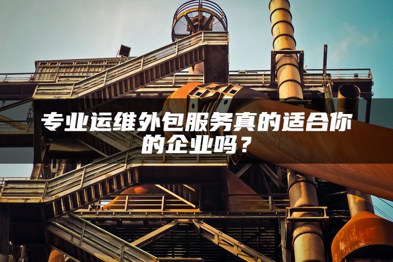 专业运维外包服务真的适合你的企业吗？