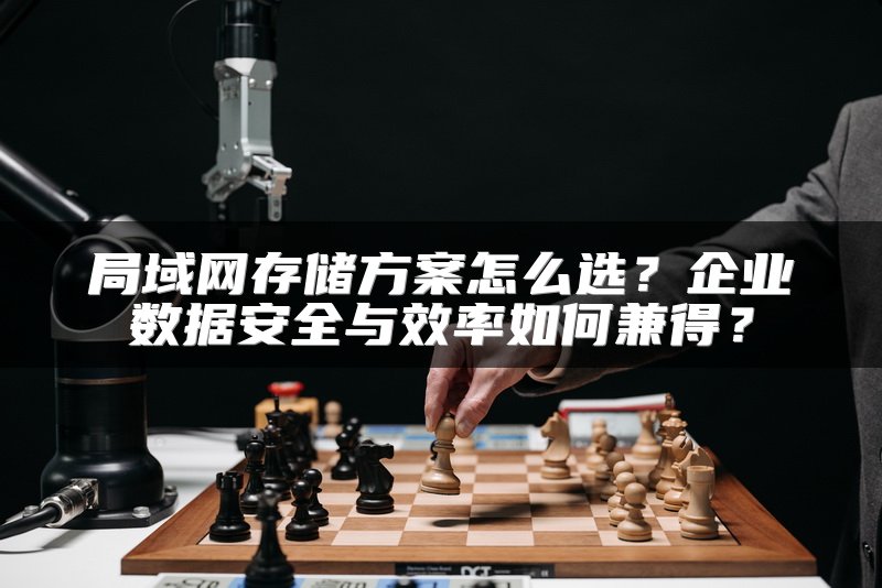 局域网存储方案怎么选？企业数据安全与效率如何兼得？