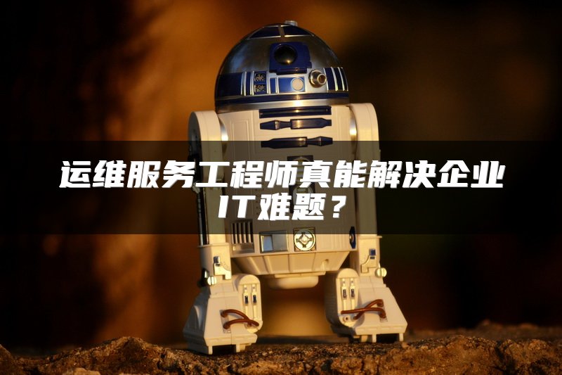 运维服务工程师真能解决企业IT难题？