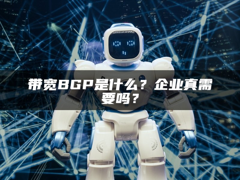 带宽BGP是什么？企业真需要吗？