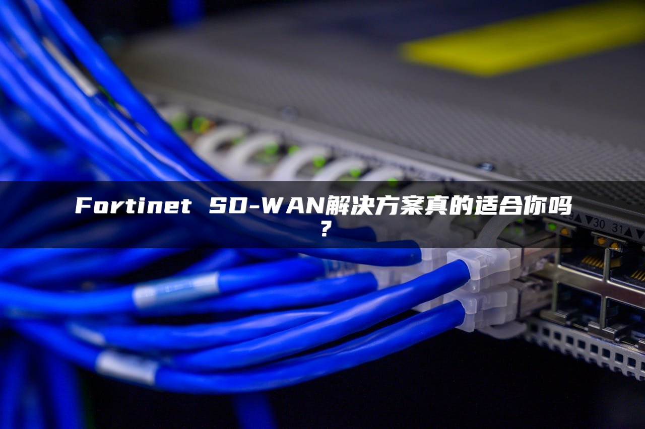 Fortinet SD-WAN解决方案真的适合你吗？