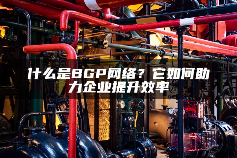 什么是BGP网络？它如何助力企业提升效率