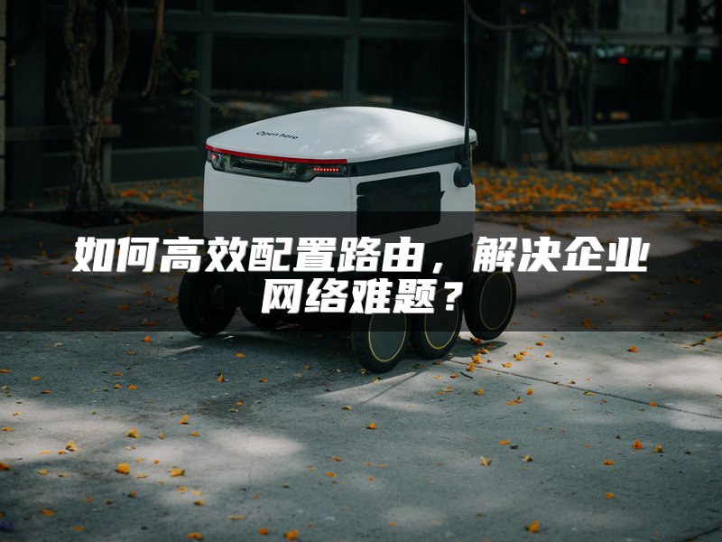 如何高效配置路由，解决企业网络难题？