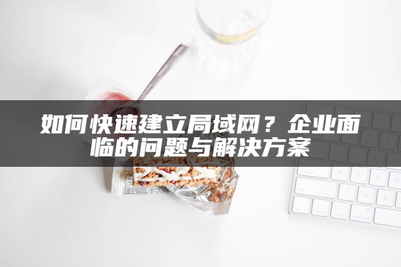 如何快速建立局域网？企业面临的问题与解决方案