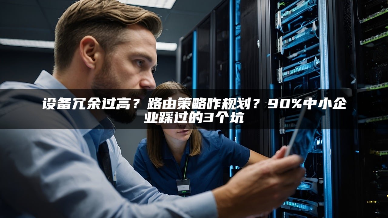设备冗余过高？路由策略咋规划？90%中小企业踩过的3个坑