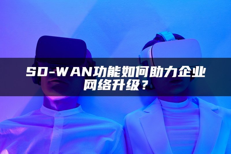 SD-WAN功能如何助力企业网络升级？