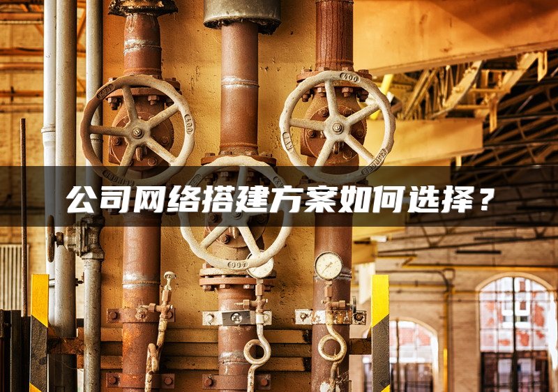 公司网络搭建方案如何选择？