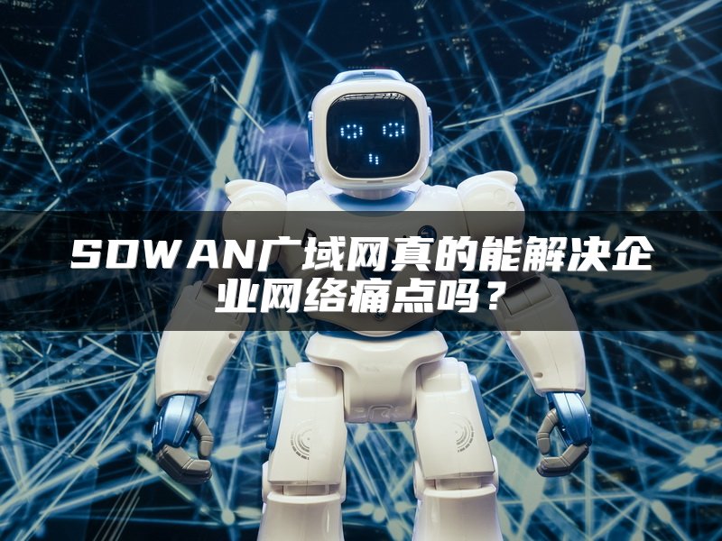 SDWAN广域网真的能解决企业网络痛点吗？