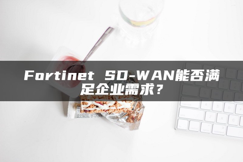 Fortinet SD-WAN能否满足企业需求?