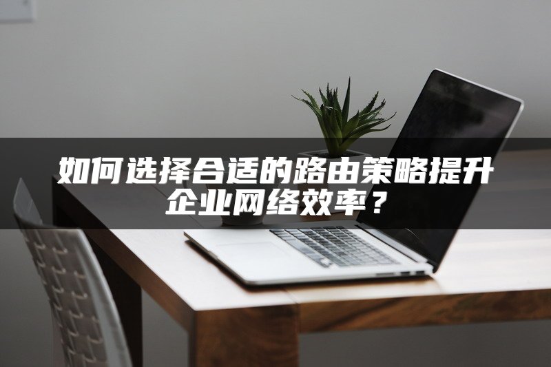 如何选择合适的路由策略提升企业网络效率？
