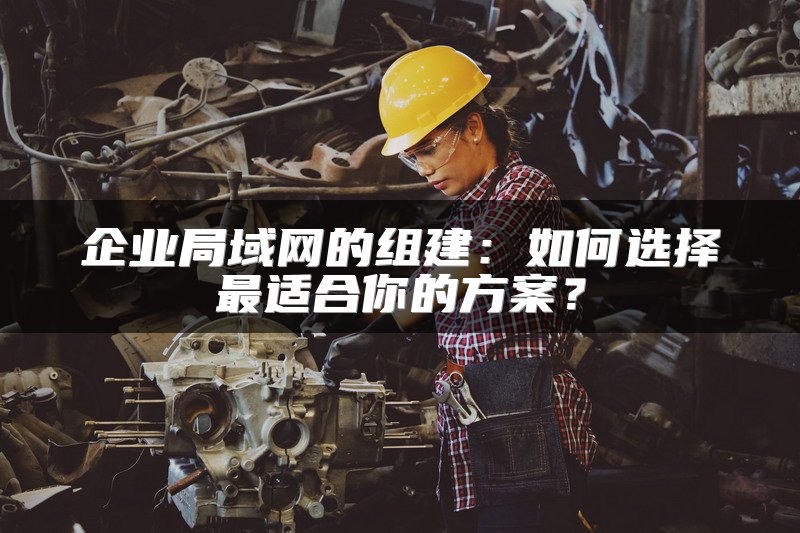 企业局域网的组建:如何选择最适合你的方案?