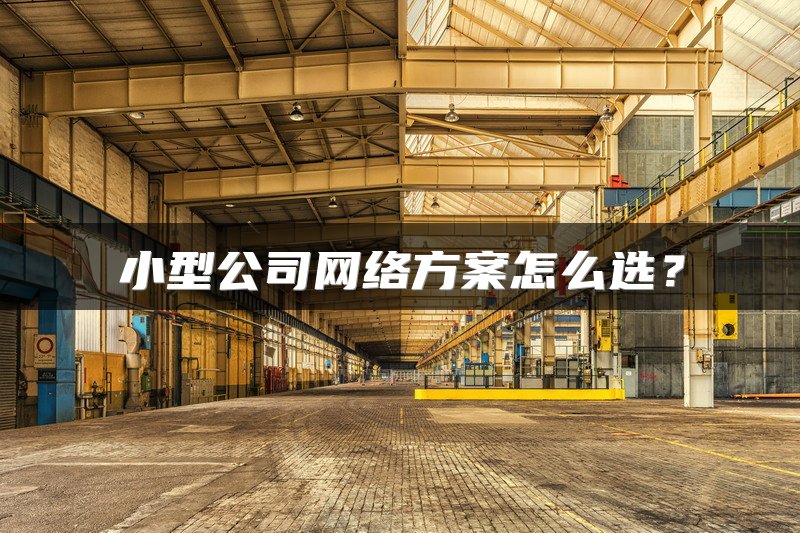 小型公司网络方案怎么选？