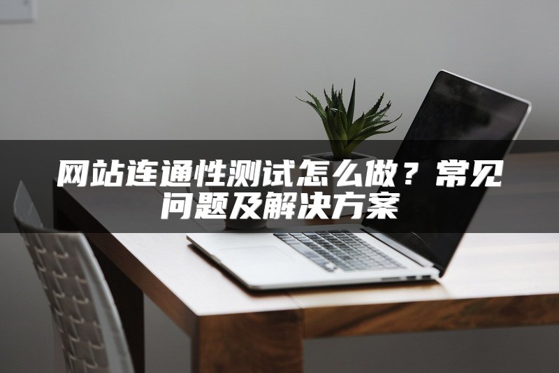 网站连通性测试怎么做？常见问题及解决方案