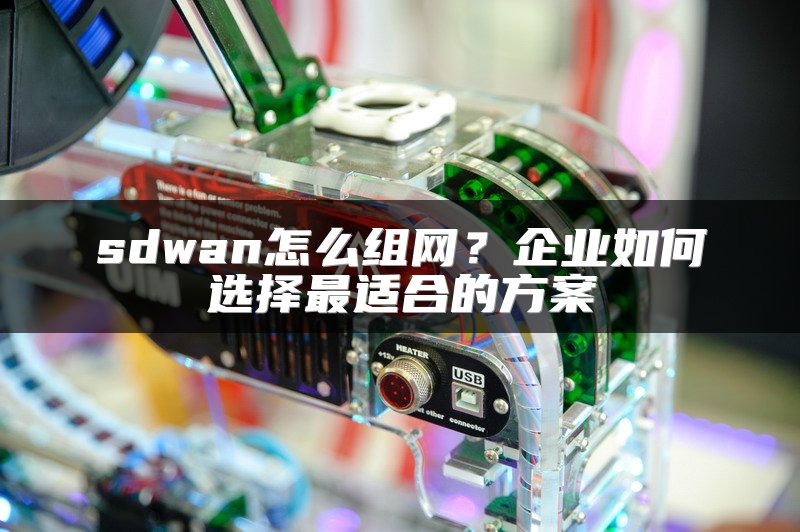 sdwan怎么组网？企业如何选择最适合的方案