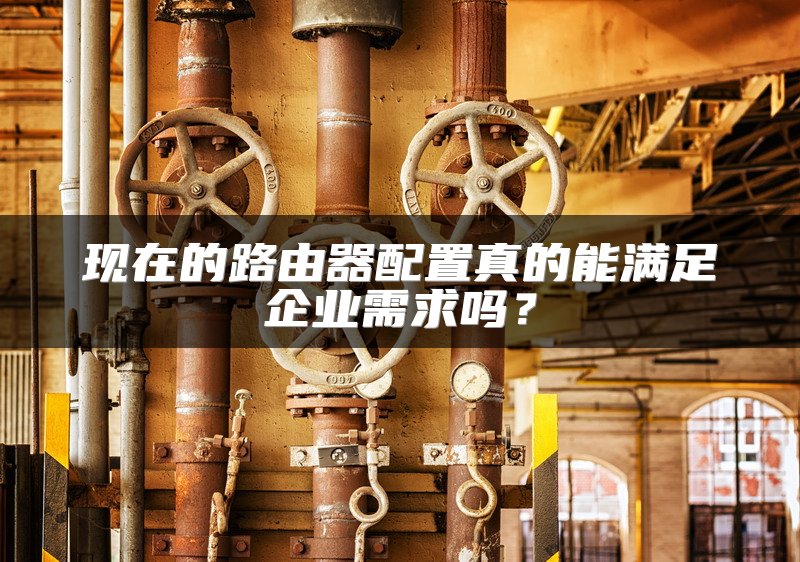 现在的路由器配置真的能满足企业需求吗？