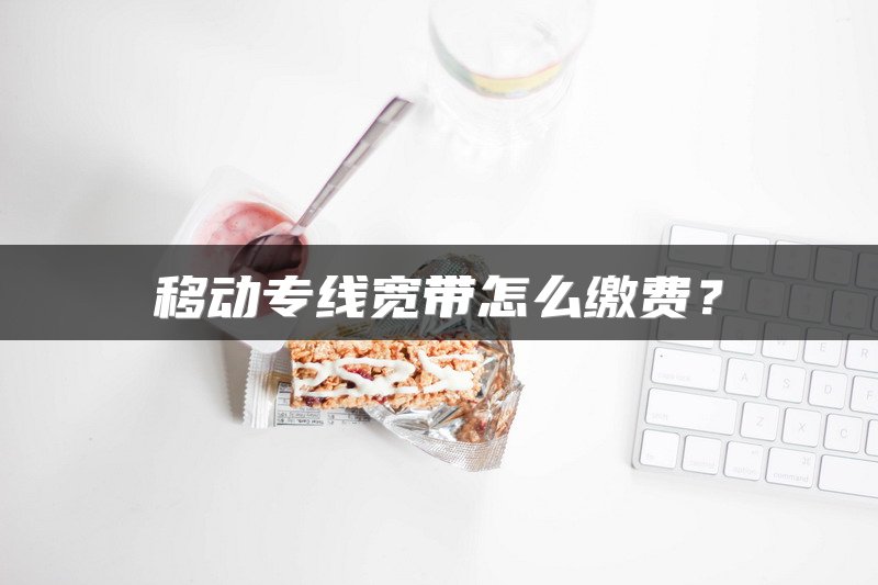 移动专线宽带怎么缴费？