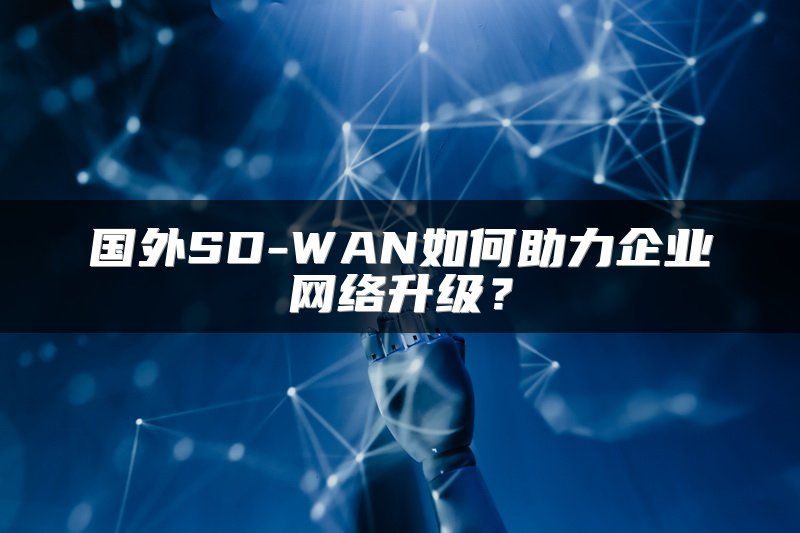 国外SD-WAN如何助力企业网络升级？