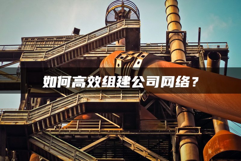 如何高效组建公司网络？