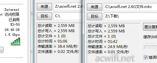 usb3.0 1600m speed