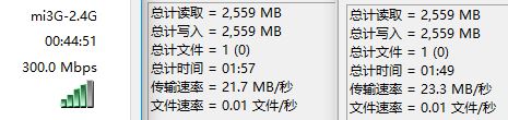 2.4G speed