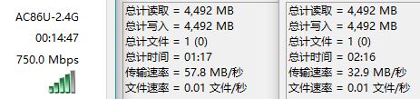 2.4G wifi speed