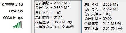 usb3.0 2.4G speed
