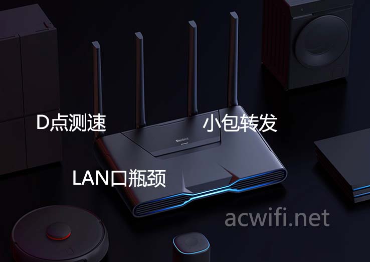 红米AX5400 D点测速解析：深度分析小包及LAN口性能瓶颈